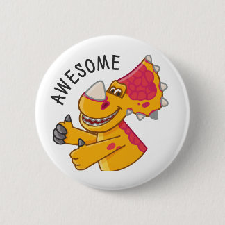Turbozaurs Button