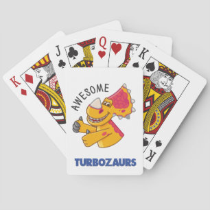 Turbozaurs Poker Cards