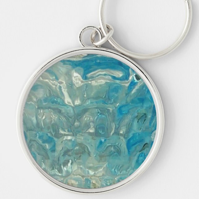 Turbulent Sea Keychain (Front)