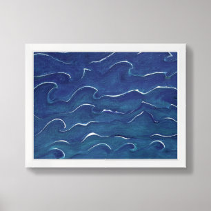 Turbulent Sea Print