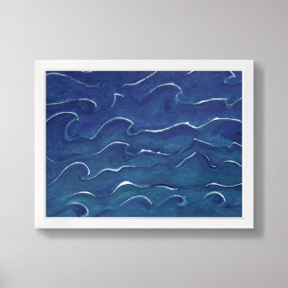 Turbulent Sea Print
