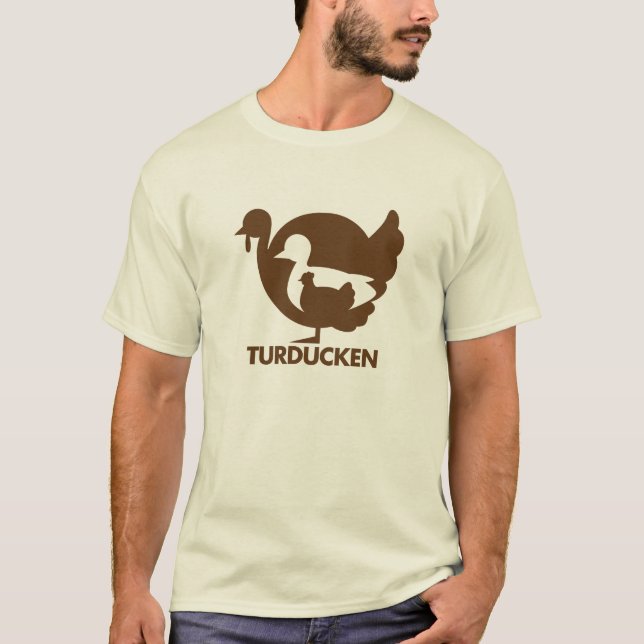 Turducken Brown T-Shirt (Front)