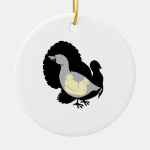 Turducken Ceramic Ornament
