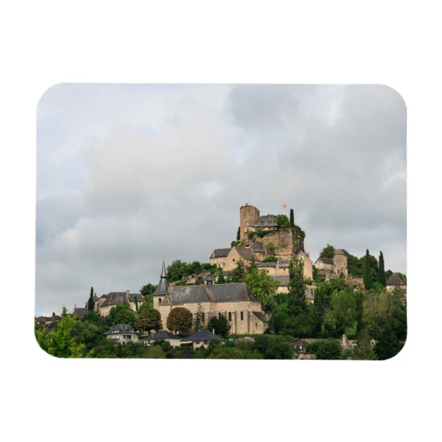 Turenne village in France Magnet (Horizontal)
