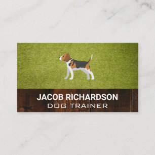 Turf Grass Puppy Business Card
