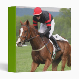 Turf Horse Race Binder