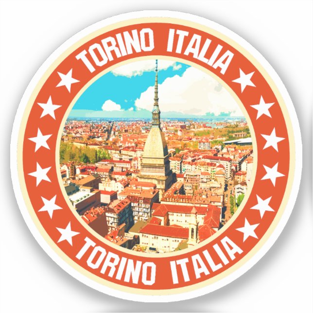 Turin                                              sticker (Front)