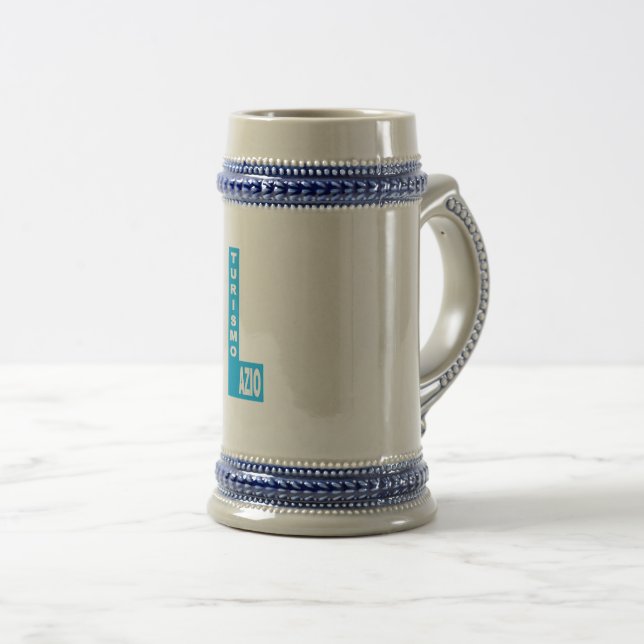 TURISMO DESIGN LAZIO SLIP BEER STEIN (Front Right)