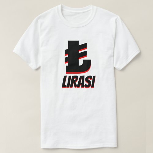  Trk lirası Turkish lira white T_Shirt