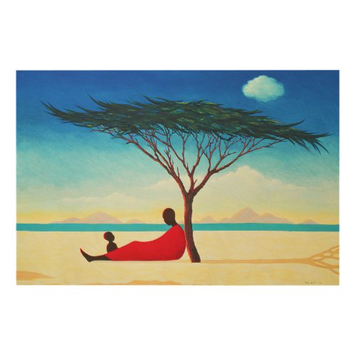 Turkana Afternoon 1994 Wood Wall Art