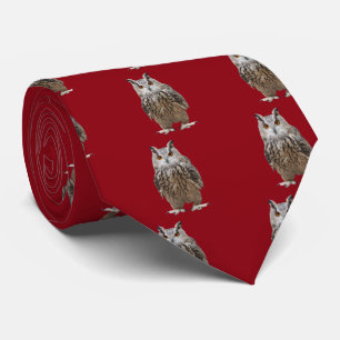 Turkestan eagle owl tie
