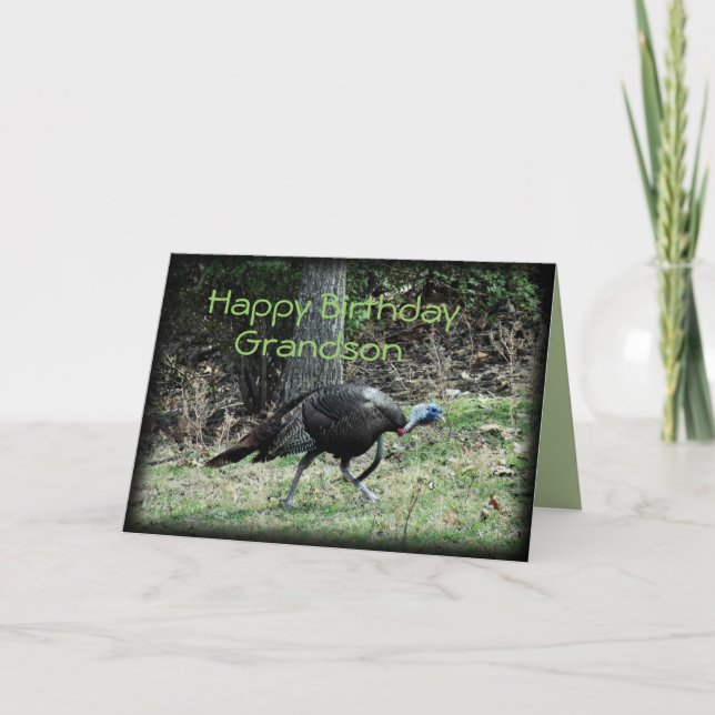 Turkey 6332-1  customize any occasion card (Front)