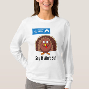 Turkey After Thanksgiving Cartoon Sweatshirt T-Shirt