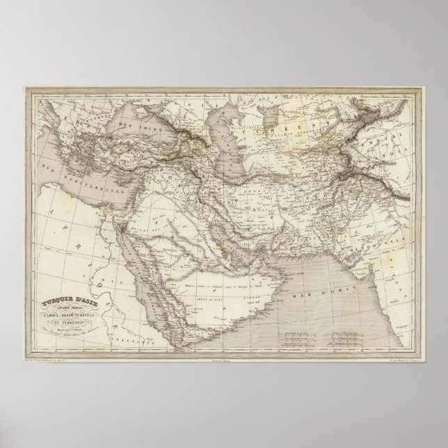 Turkey and Arabia Poster (Front)