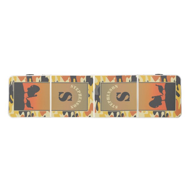 Turkey and Camo Pong Table (Top)