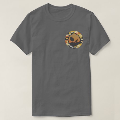 Turkey and Camo Round Design T_Shirt