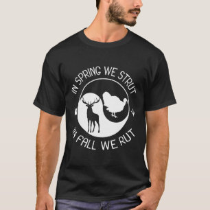 Turkey And Deer Hunting Hunter T-Shirt