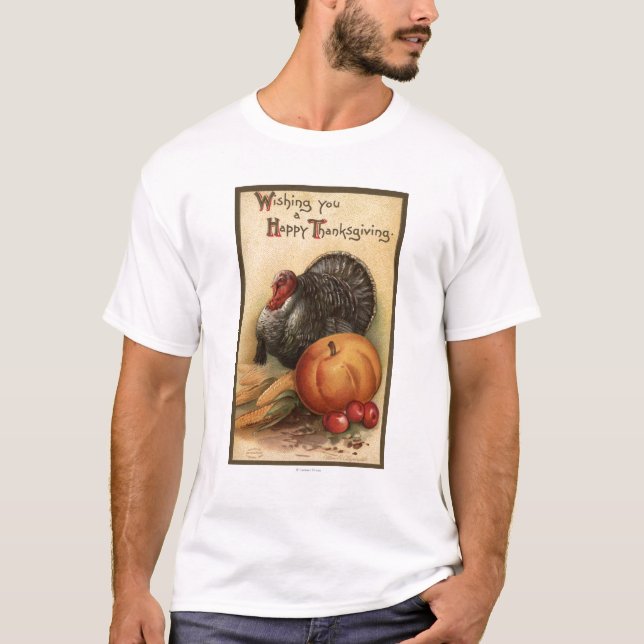 Turkey and Produce # 1 T-Shirt (Front)
