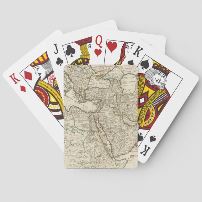 Turkey and Sweden Poker Cards (Back)