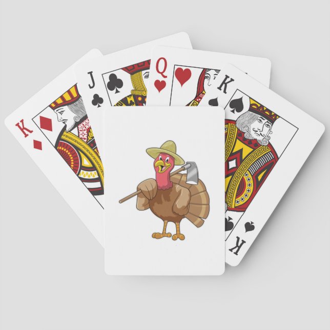 Turkey as Farmer Poker Cards (Back)