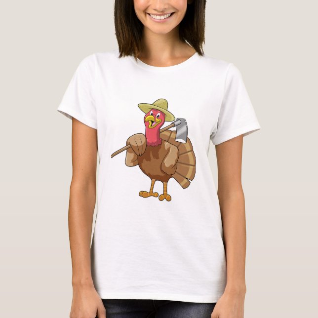 Turkey as Farmer T-Shirt (Front)