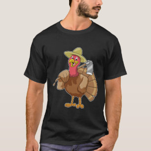 Turkey as Farmer T-Shirt