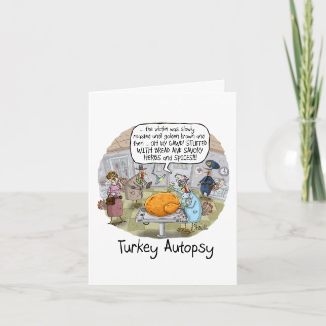 Turkey Autopsy Card (Front)