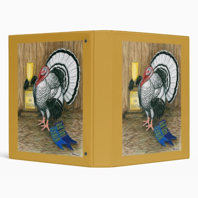 Turkey:  Best In Show Binder (Background)