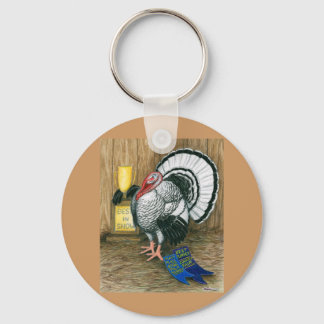 Turkey:  Best In Show Keychain