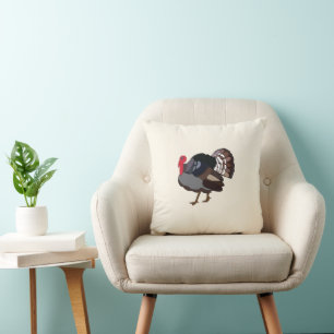 Turkey Bird Turkey Throw Pillow