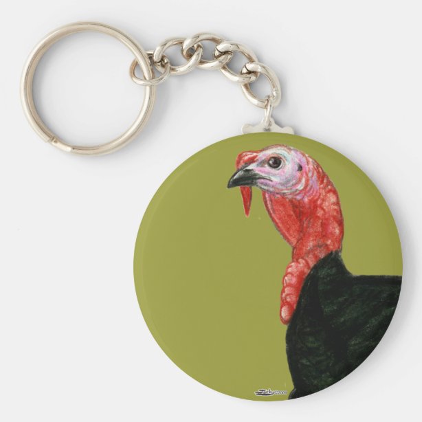 Wild Turkey Keychains No Minimum Quantity Zazzle
