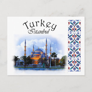 Turkey- Blue Mosque Postcard