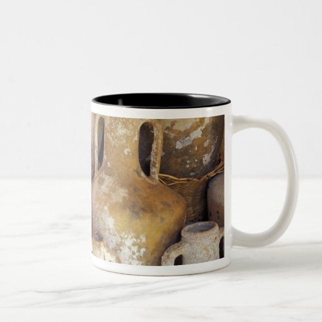 Turkey, Bodrum, Turquoise Coast, Bodrum Two-Tone Coffee Mug (Right)