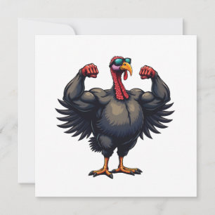 Turkey Bodybuilding Thanksgiving Day Gym Workout   Announcement