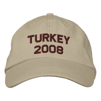 Turkey Bowl Change to current year Embroidered Baseball Cap