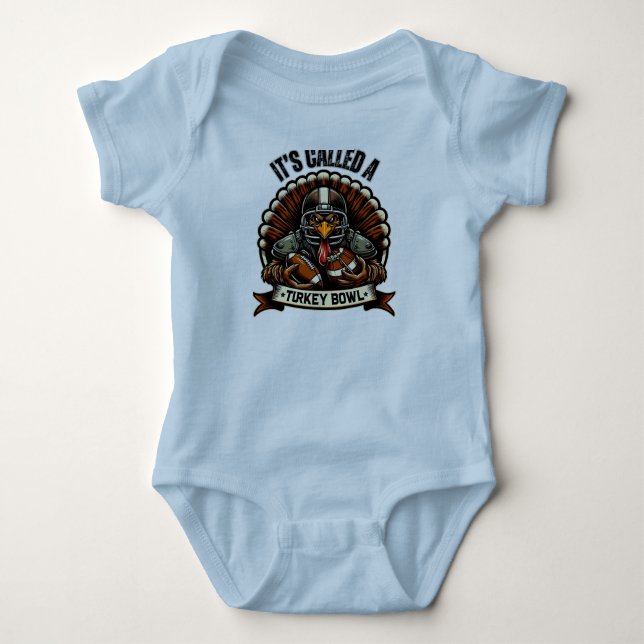 Turkey Bowl Football - It's Called A Turkey Bowl Baby Bodysuit (Front)