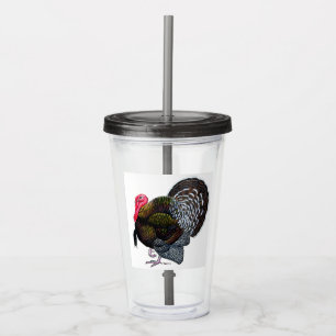 Turkey:  Bronze Tom Acrylic Tumbler