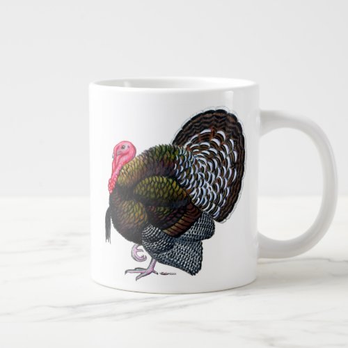 Turkey  Bronze Tom Giant Coffee Mug