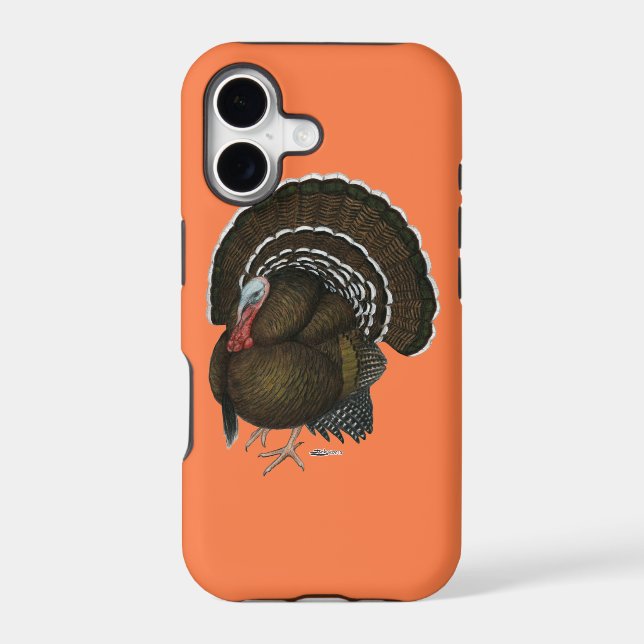 Turkey Bronze Tom Iphone Case (Back)