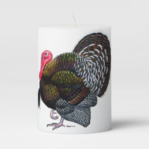 Turkey: Bronze Tom Pillar Candle