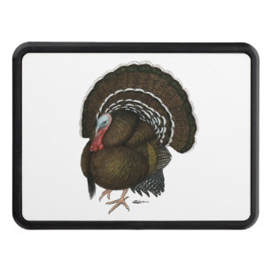 Turkey Bronze Tom Tow Hitch Cover