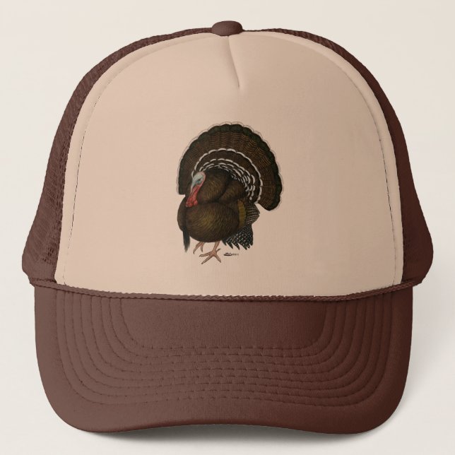 Turkey Bronze Tom Trucker Hat (Front)