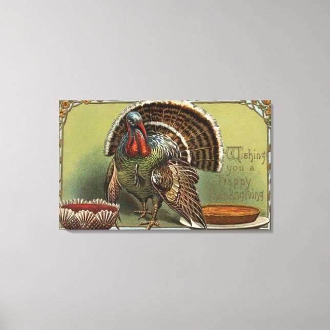 Turkey by Punch and Pie Canvas Print (Front)