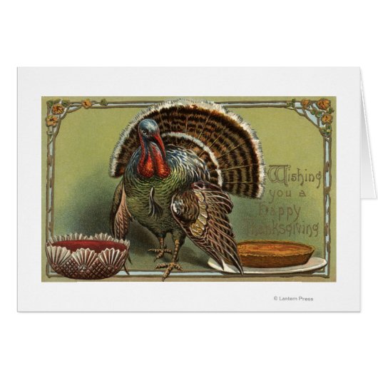 Turkey by Punch and Pie Cards (Front Horizontal)