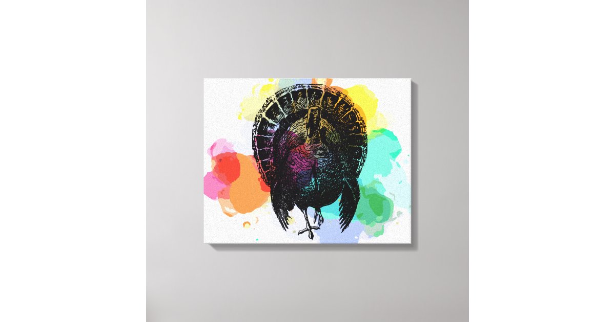 Turkey Canvas Print Zazzle
