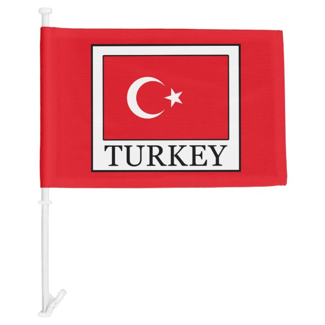 Turkey Car Flag (Front)