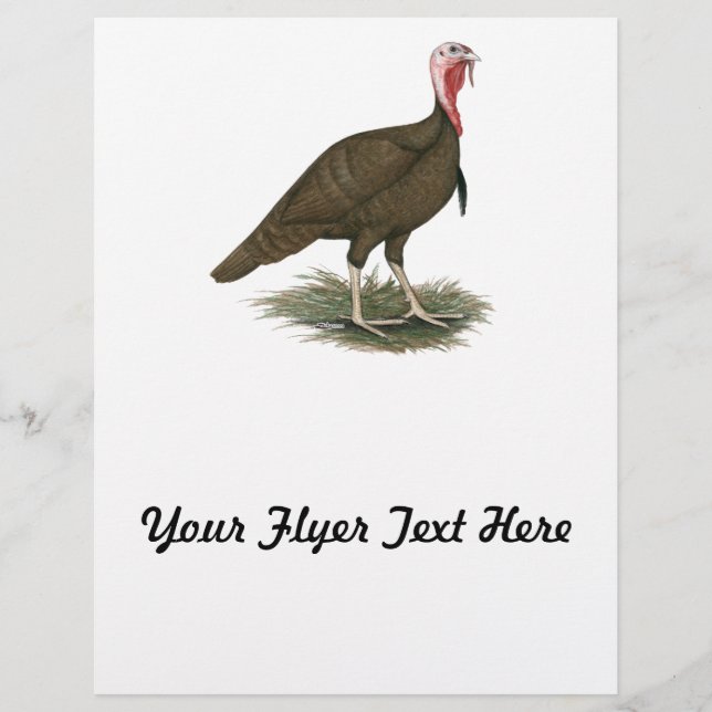 Turkey Chocolate Tom Flyer (Front)