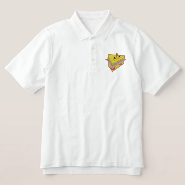 Turkey Club Embroidered Polo Shirt (Design Front)