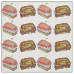 Turkey Club Reuben Diner Deli Sandwich Shop Foodie Fabric