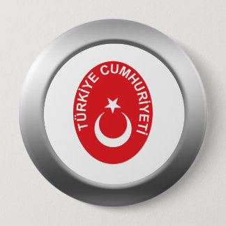 Turkey Coat of Arms Pinback Button